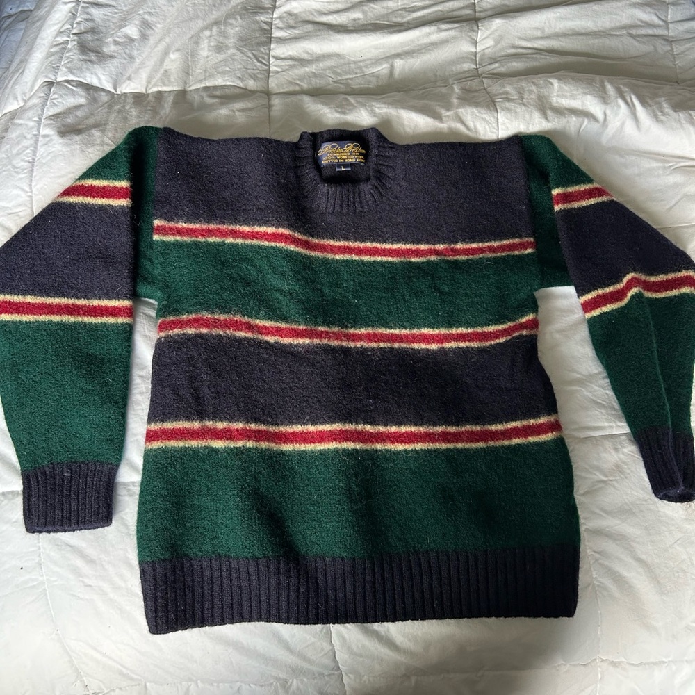 Brooks Brothers 100% Wool Knit Sweater